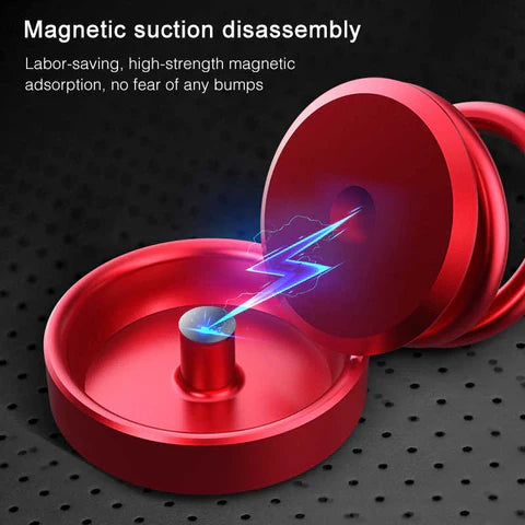 Solar-Powered Rotating Car Air Freshener | Luxury Scent Diffuser UAE COD