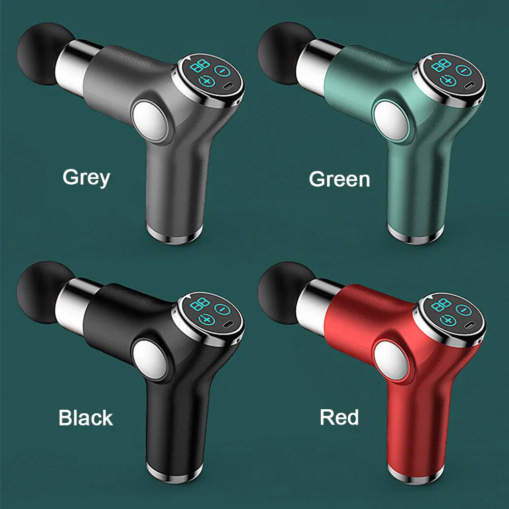 Digital Mini Electric Massage Gun | Portable Deep Tissue Pain Relief | UAE Cash on Delivery