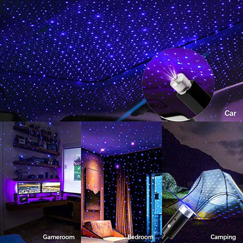 USB Car Roof Star LED Lights | Transform Your Car Interior | UAE COD
